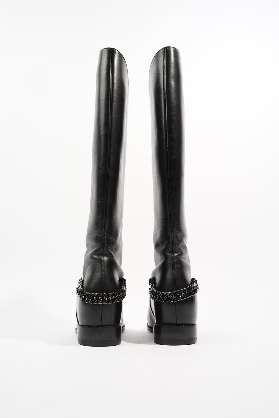 Black christian louboutin boots best sale