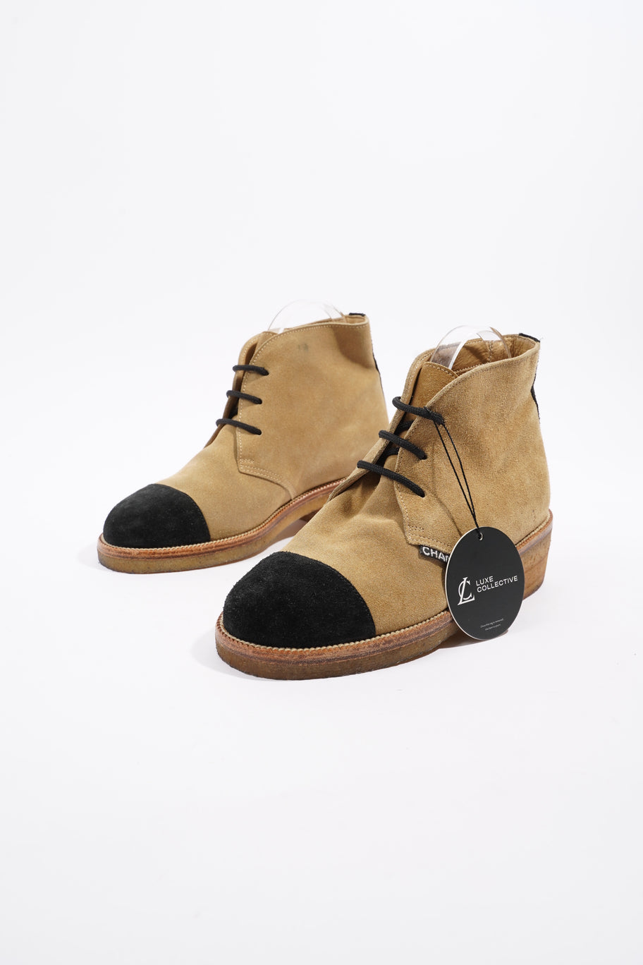Ankle Boot Beige Suede EU 37 UK 4 Image 12