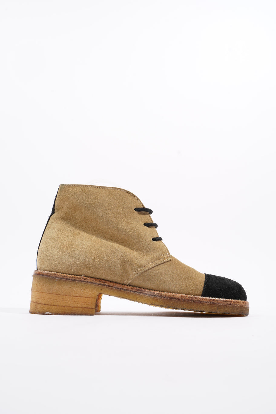 Ankle Boot Beige Suede EU 37 UK 4 Image 4