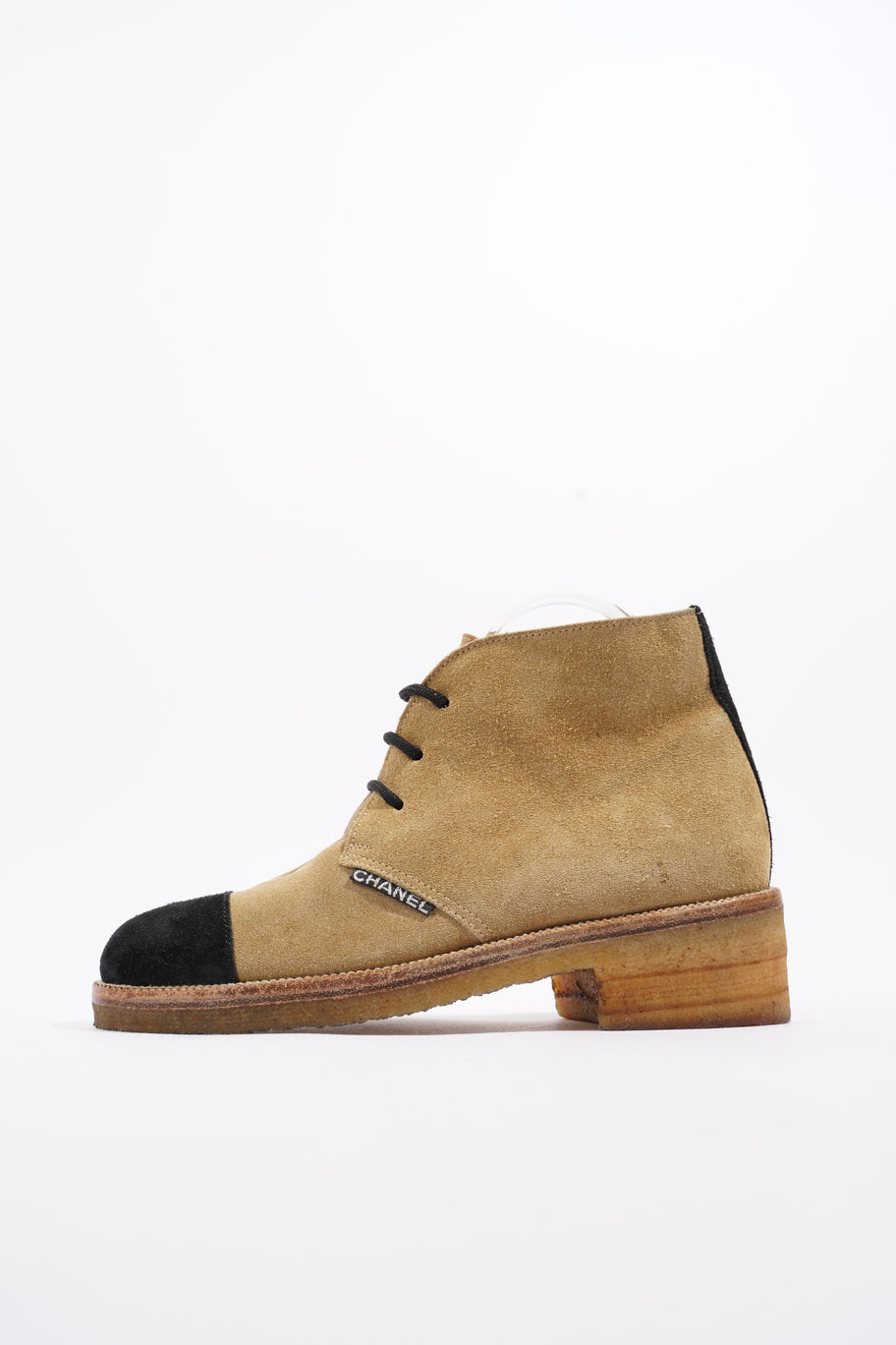 Ankle Boot Beige Suede EU 37 UK 4 Image 5