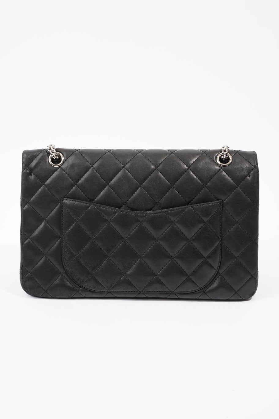 Chanel 2.55 Reissue Flap Black Calfskin Leather Image 5