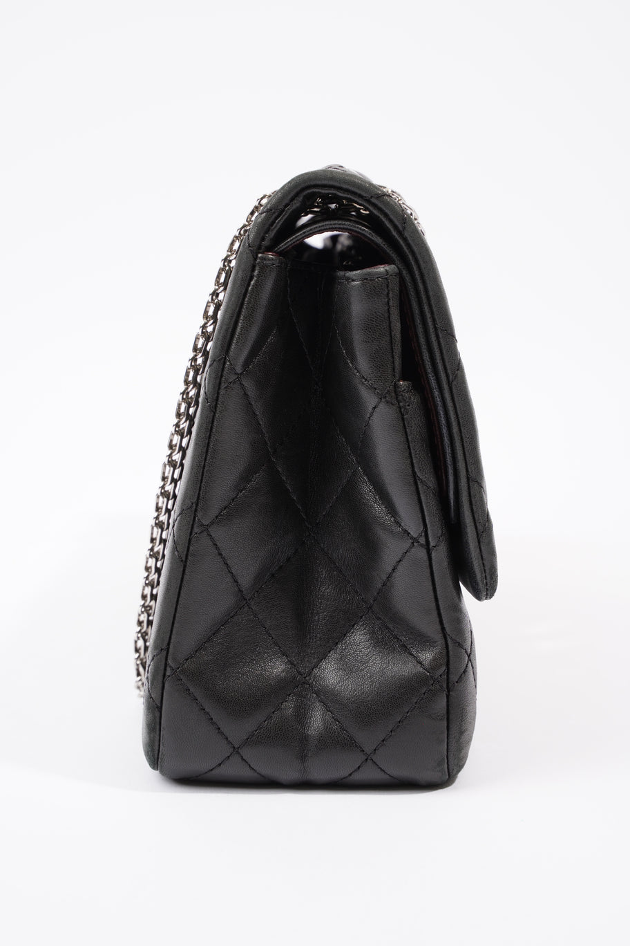 Chanel 2.55 Reissue Flap Black Calfskin Leather Image 6