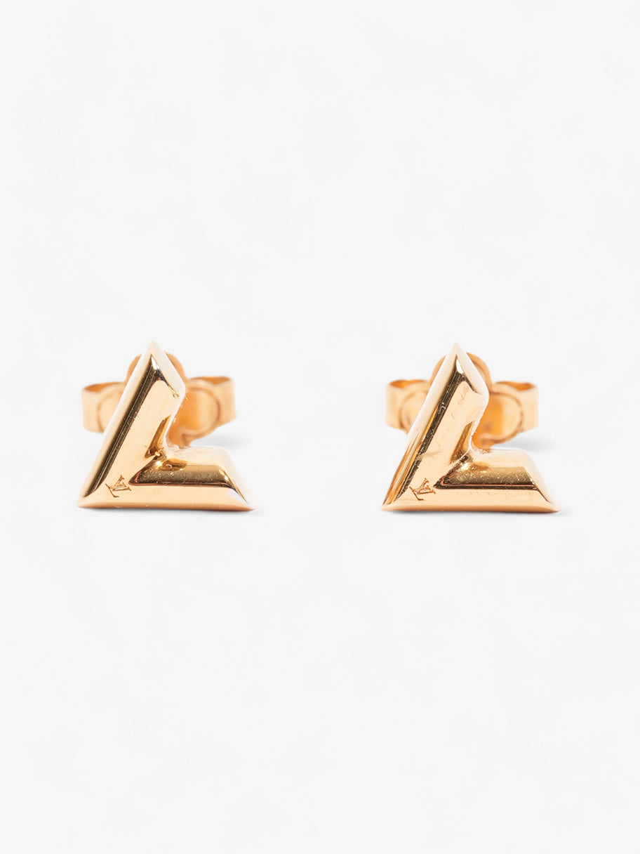 Louis Vuitton LV Earrings Gold Base Metal Image 2