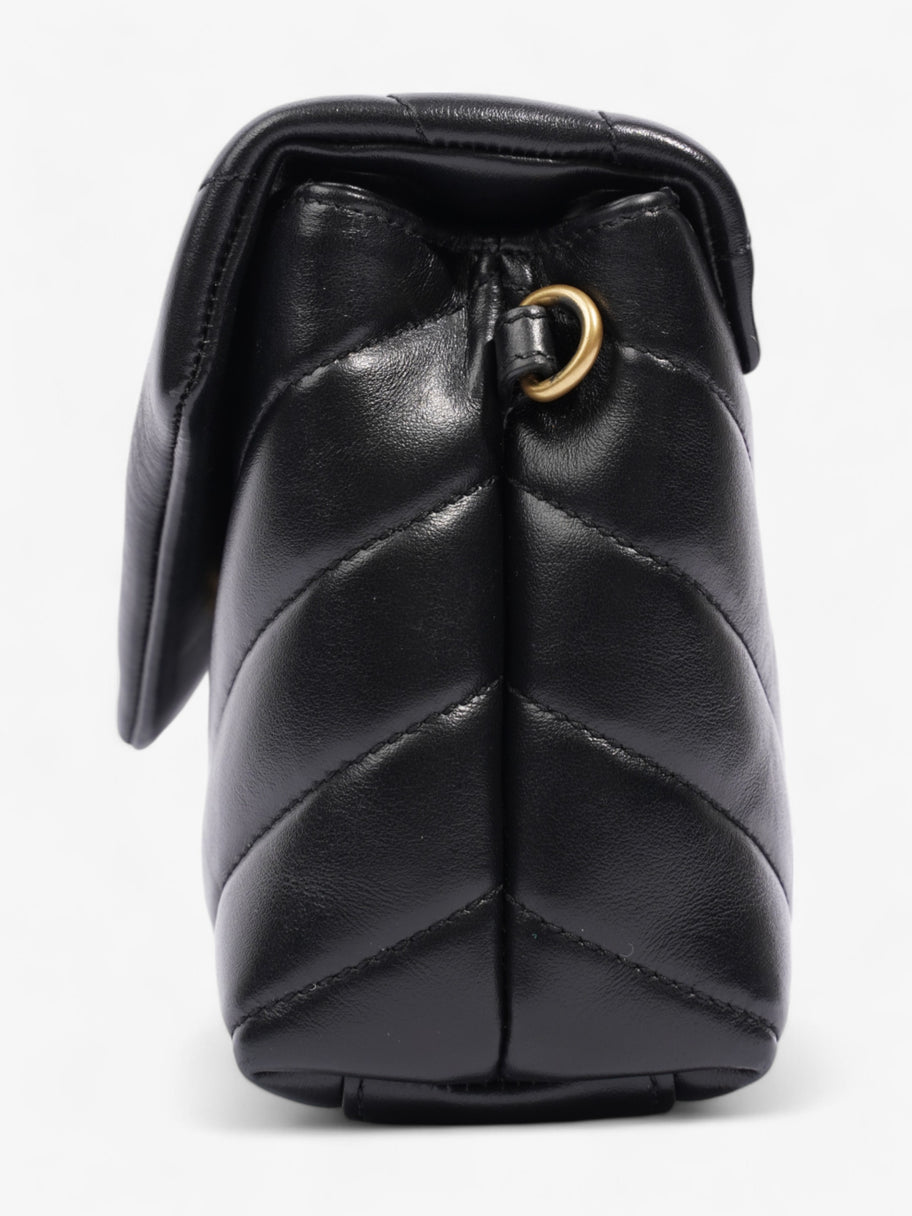 Saint Laurent Lou Lou Black Calfskin Leather Toy Image 3