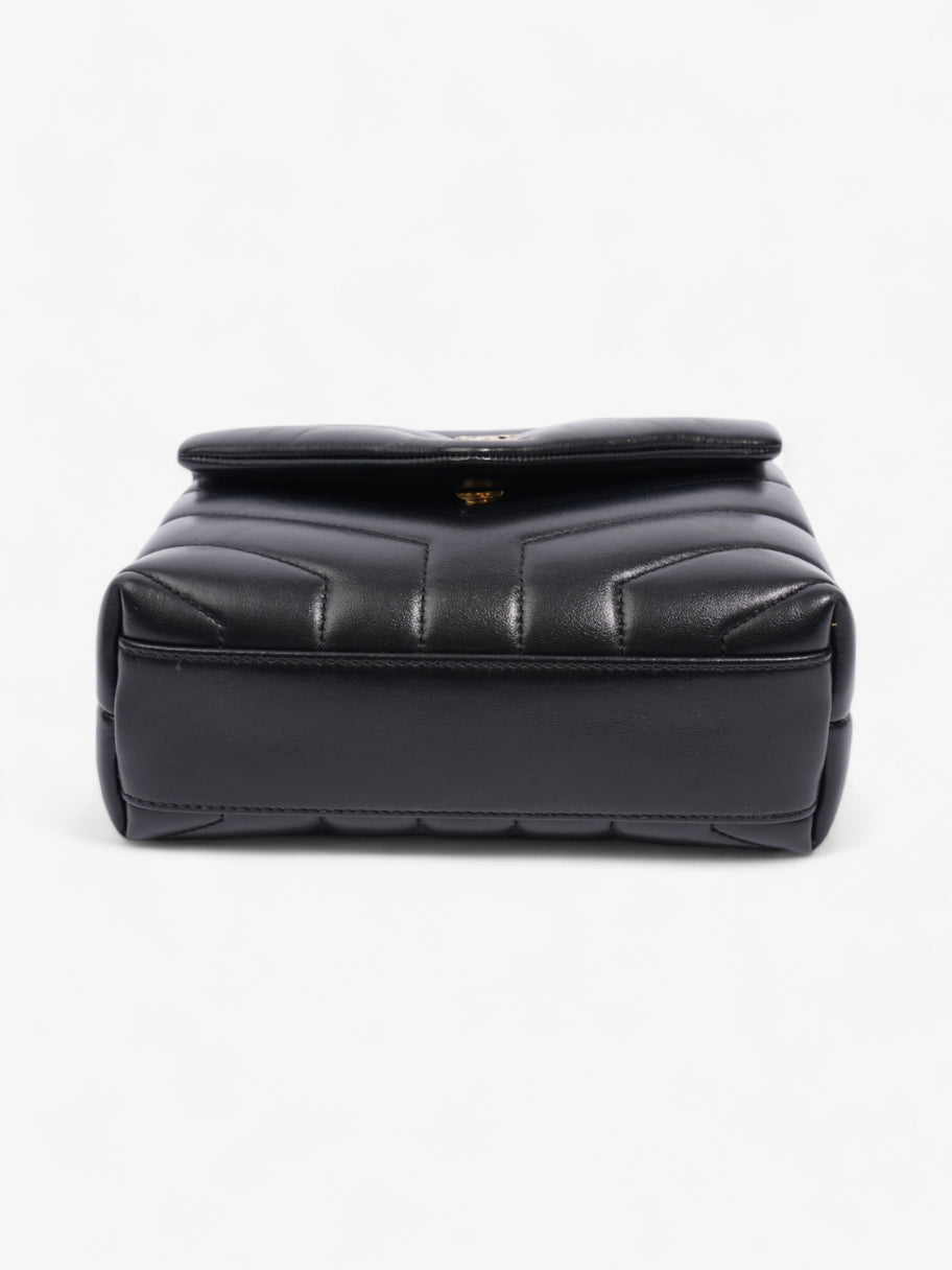 Saint Laurent Lou Lou Black Calfskin Leather Toy Image 6