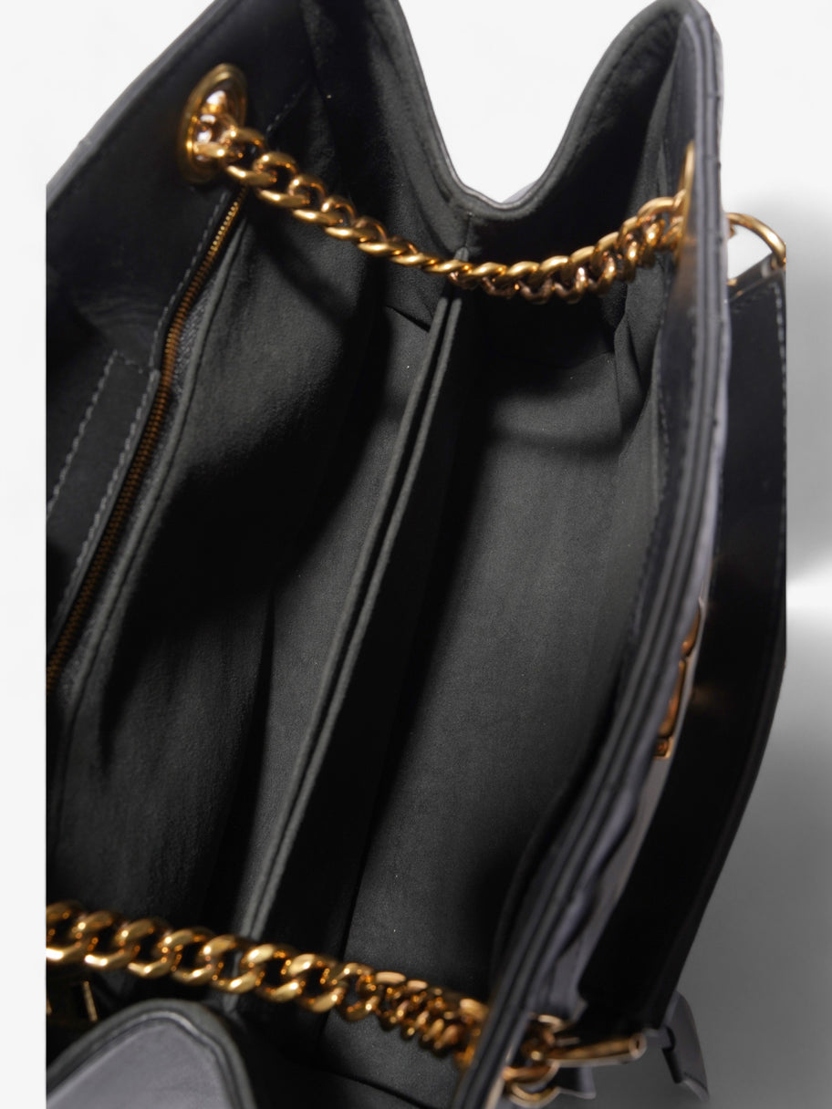 New Wave Chain Black Leather Image 7