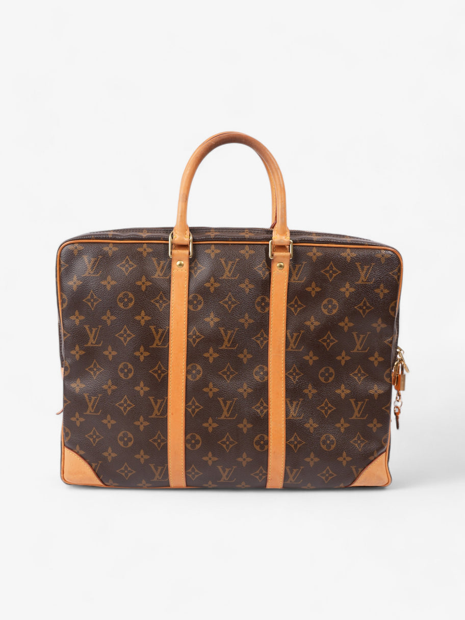 Louis Vuitton Porte Documents Voyage Monogram Coated Canvas Image 4