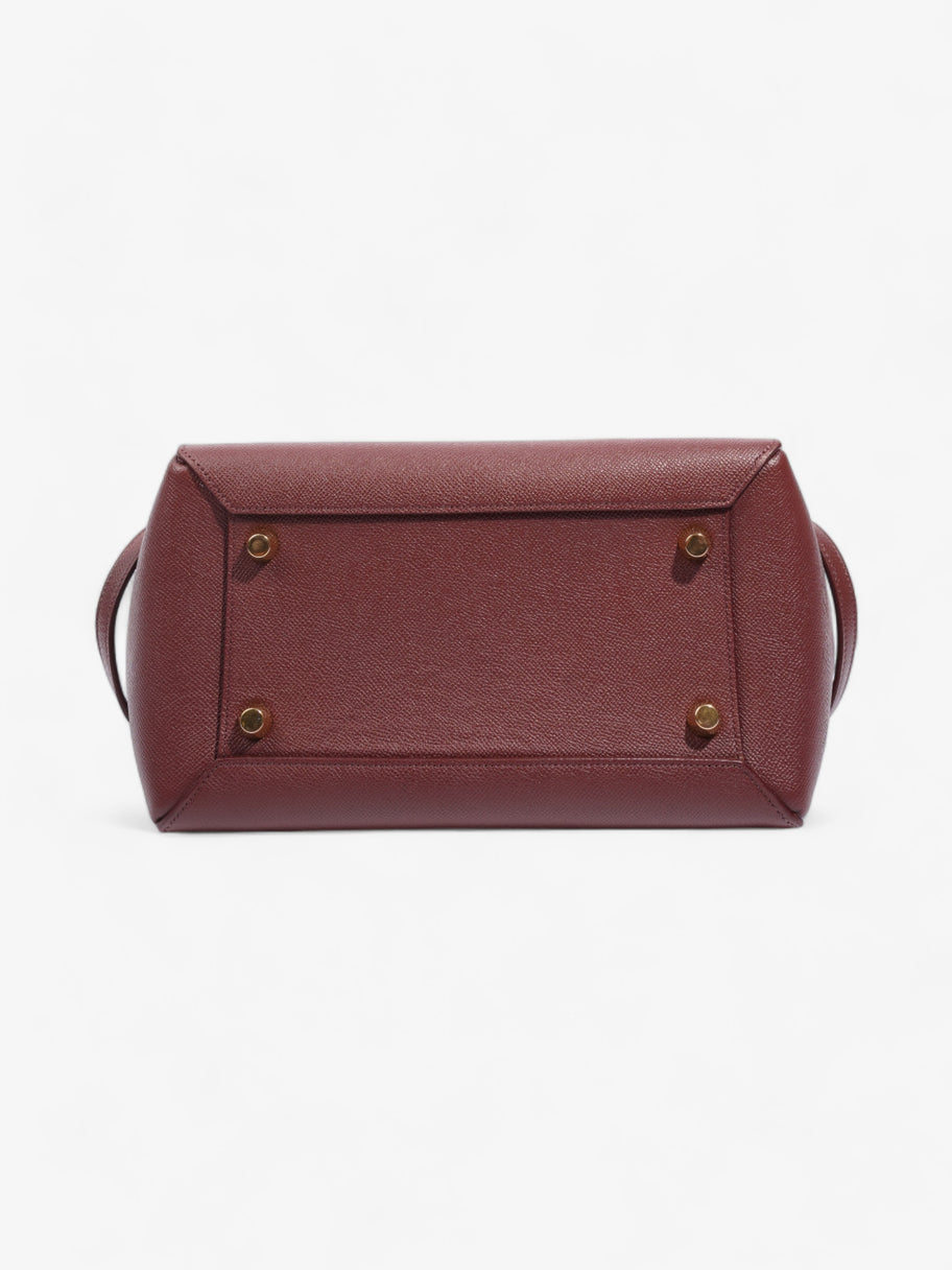 Celine Belt Bag Burgundy Grained Leather Mini Image 6