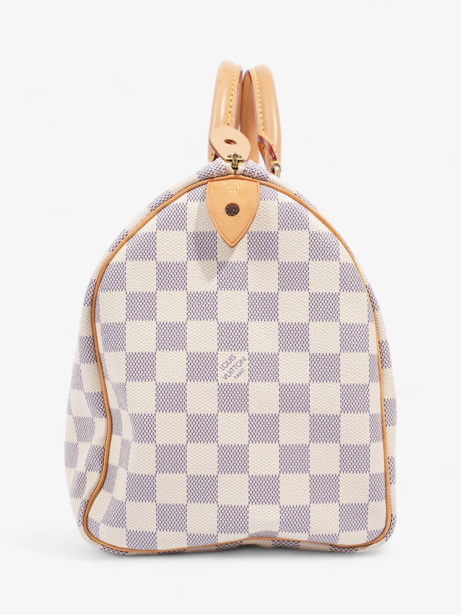 Speedy Damier Azur Coated Canvas 30 Image 3