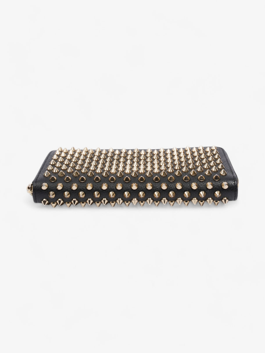 Christian Louboutin Panettone Stud Wallet Black / Gold Leather Image 5