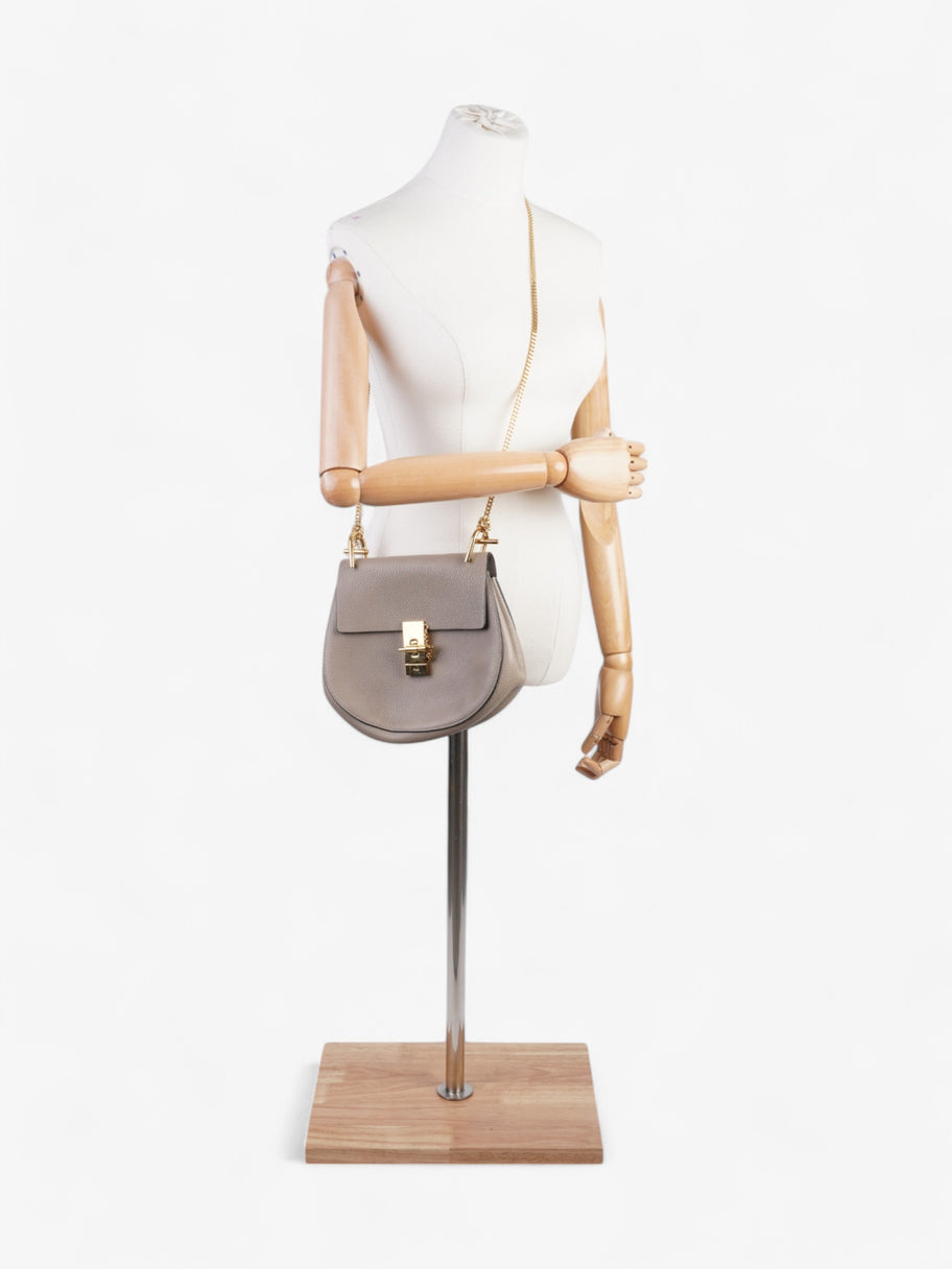 Chloe Drew Bag Motty Grey Lambskin Leather Image 2