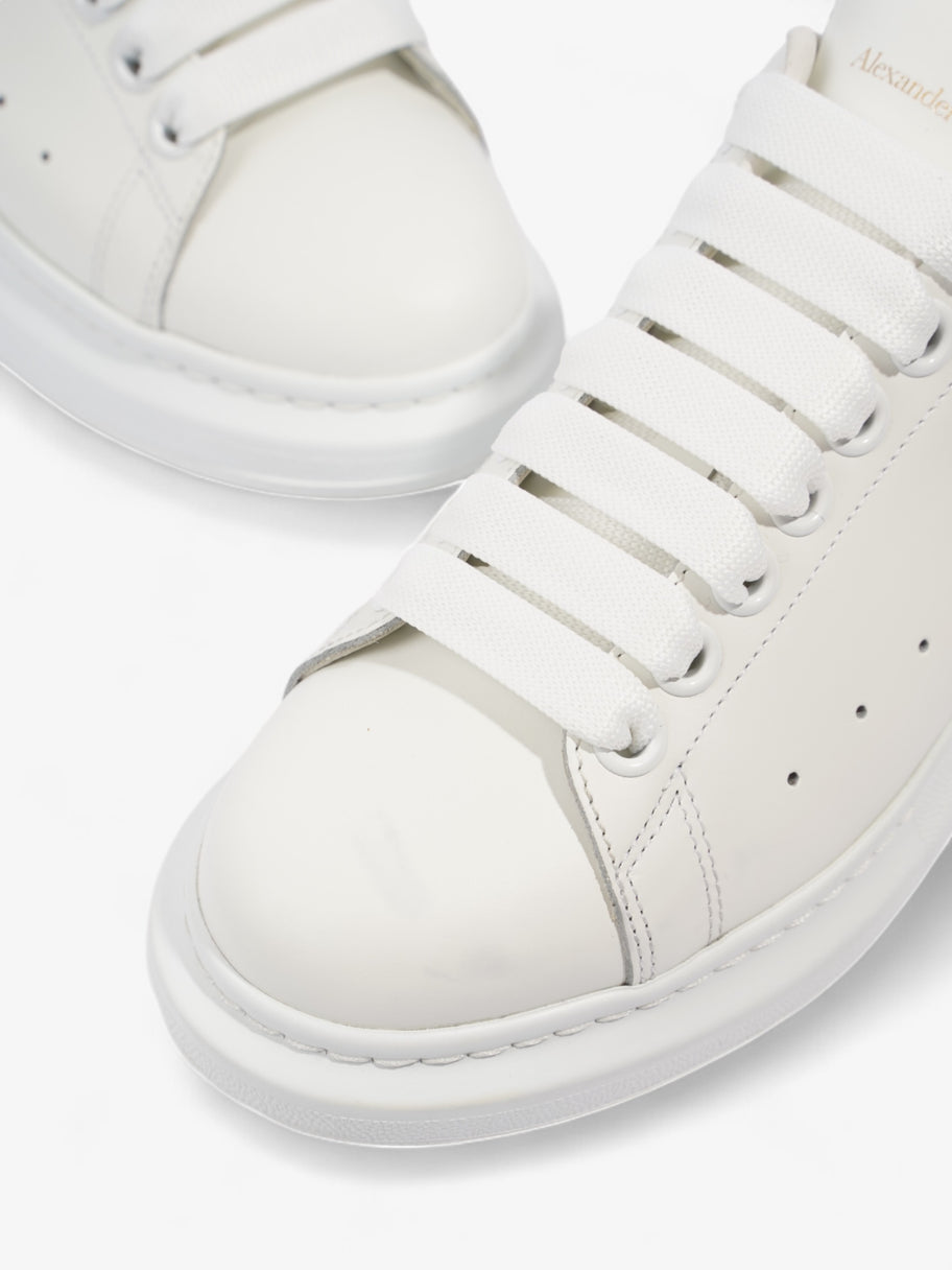 Alexander McQueen Oversized Sneakers White  / Black Tab Leather EU 37 UK 4 Image 9