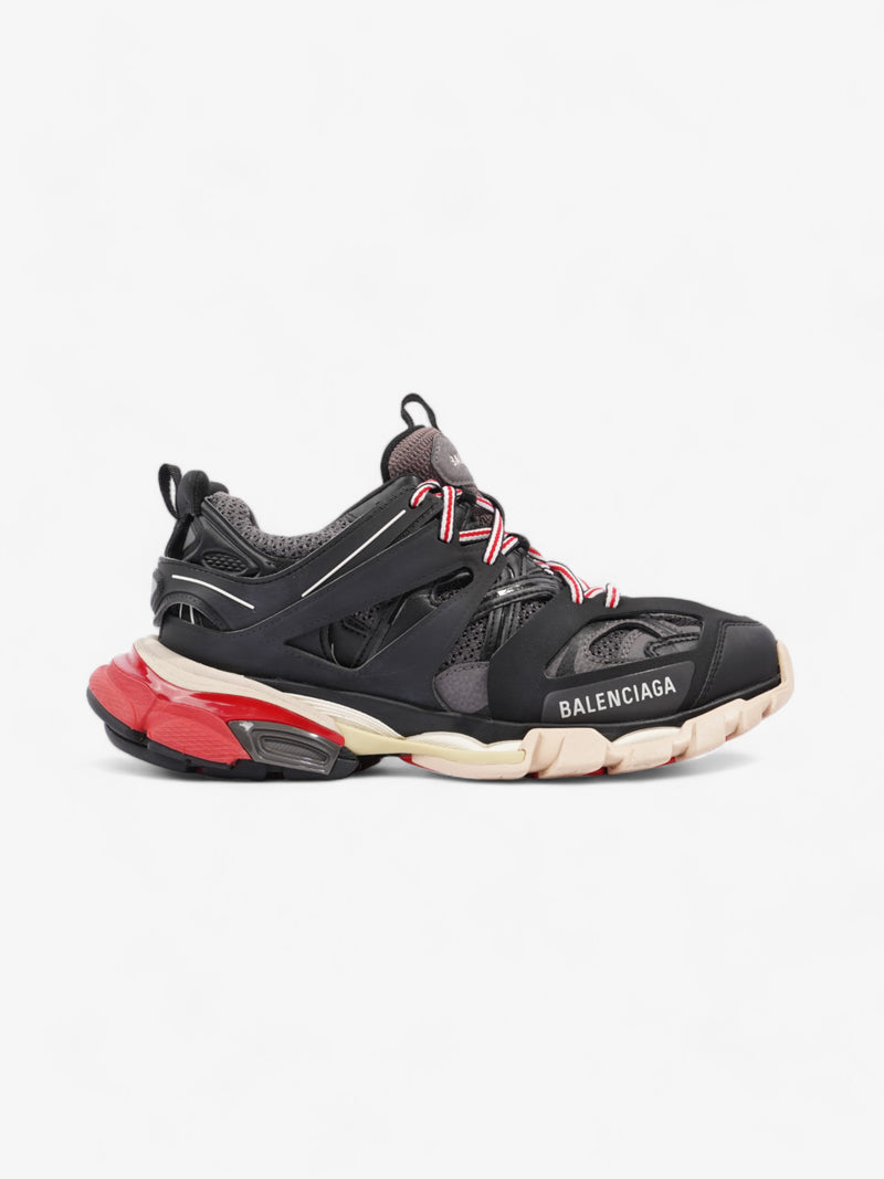  Balenciaga Track Black / Grey / Red Mesh EU 39 UK 6