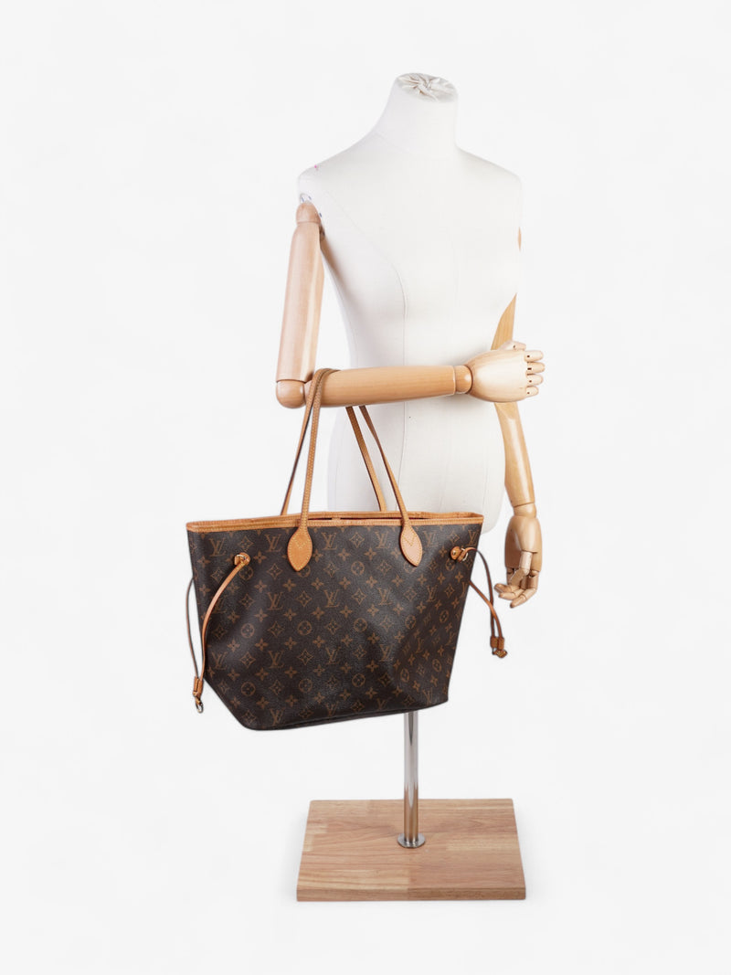  Louis Vuitton Neverfull Monogram Coated Canvas MM