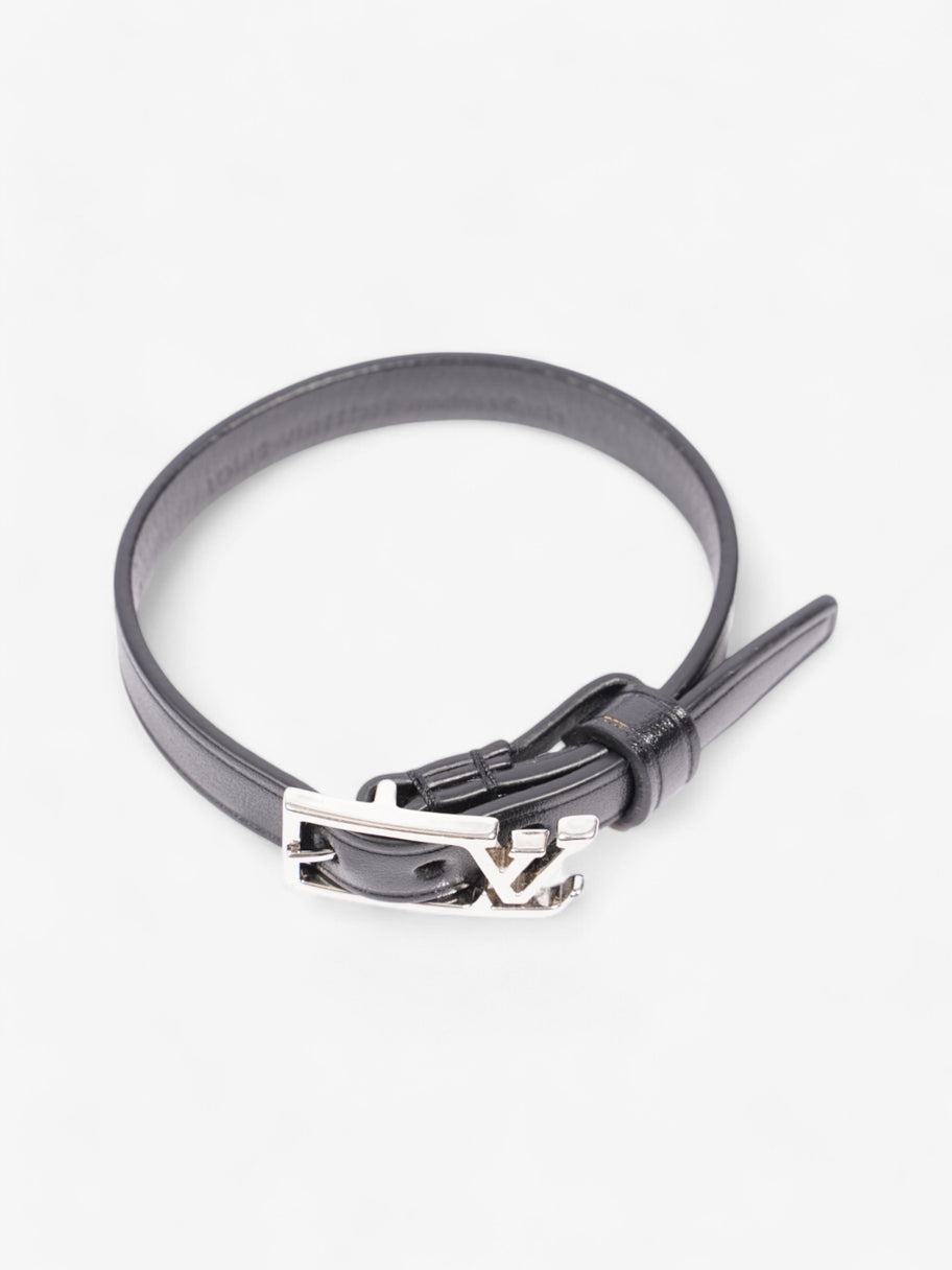 Louis Vuitton Skyline Bracelet Black Leather 19 Image 2