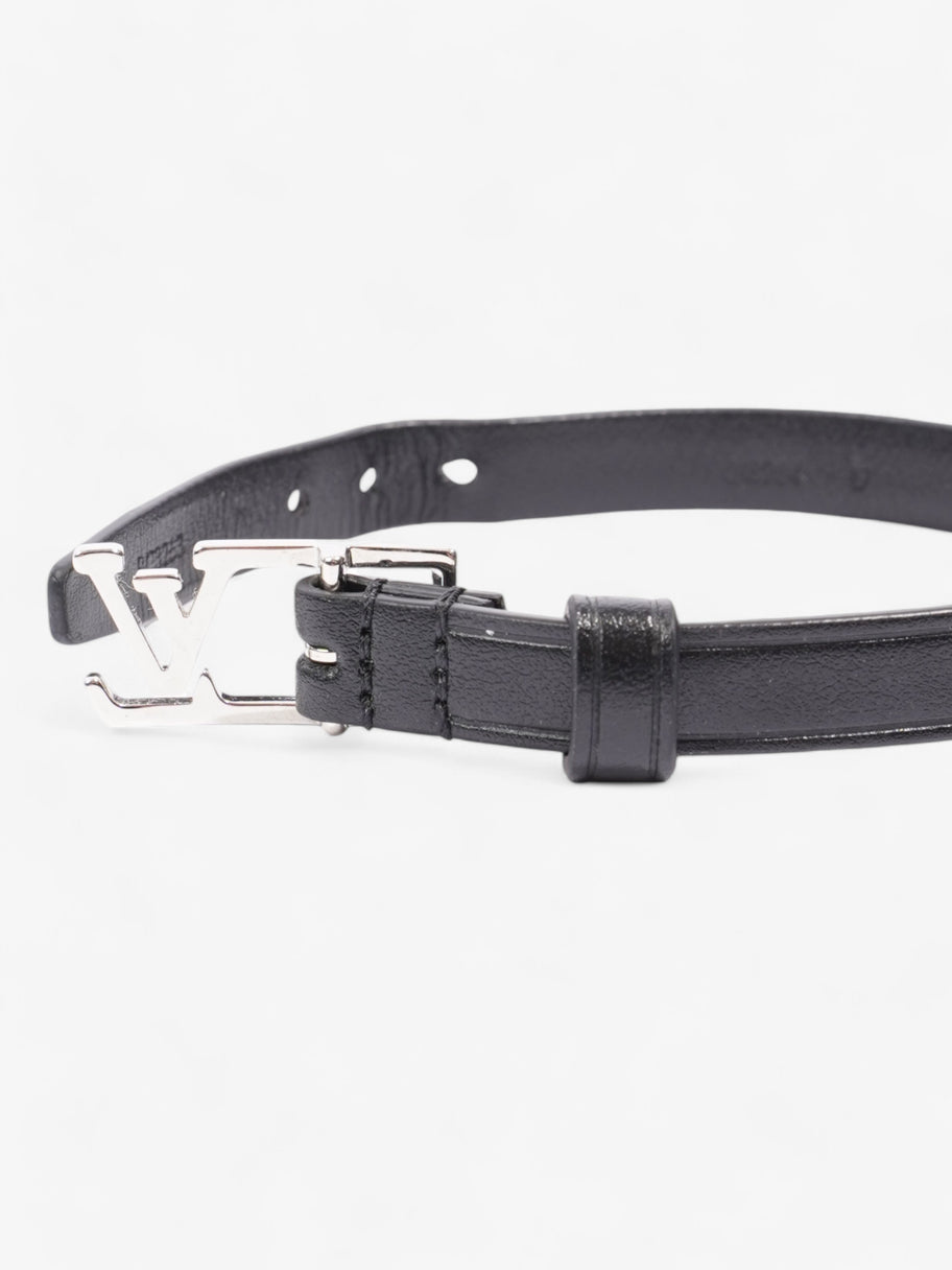 Louis Vuitton Skyline Bracelet Black Leather 19 Image 5