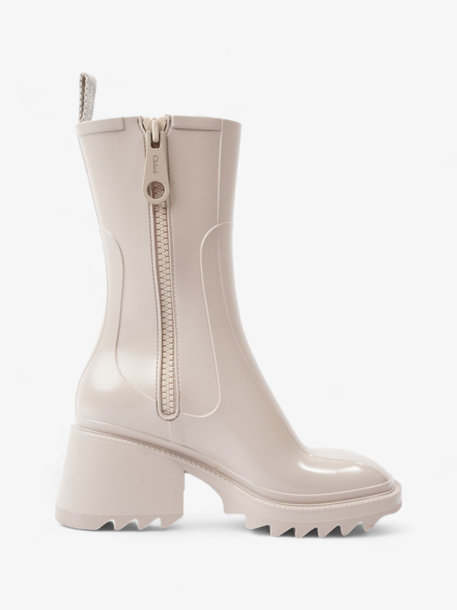 Betty Rainboots 35mm Beige Rubber EU 36 UK 3 Image 4