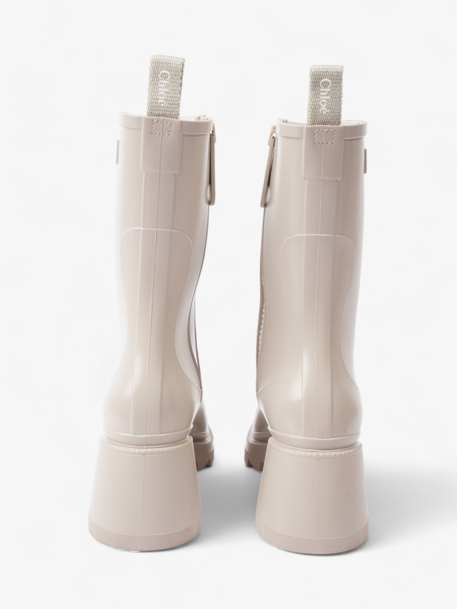 Betty Rainboots 35mm Beige Rubber EU 36 UK 3 Image 6