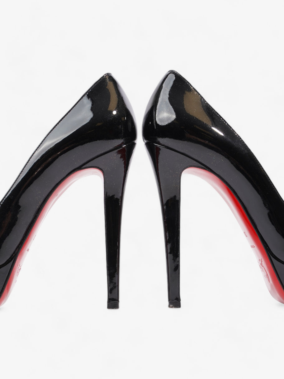 Christian Louboutin Bianca 140mm Black Patent Leather EU 38 UK 5 Image 9