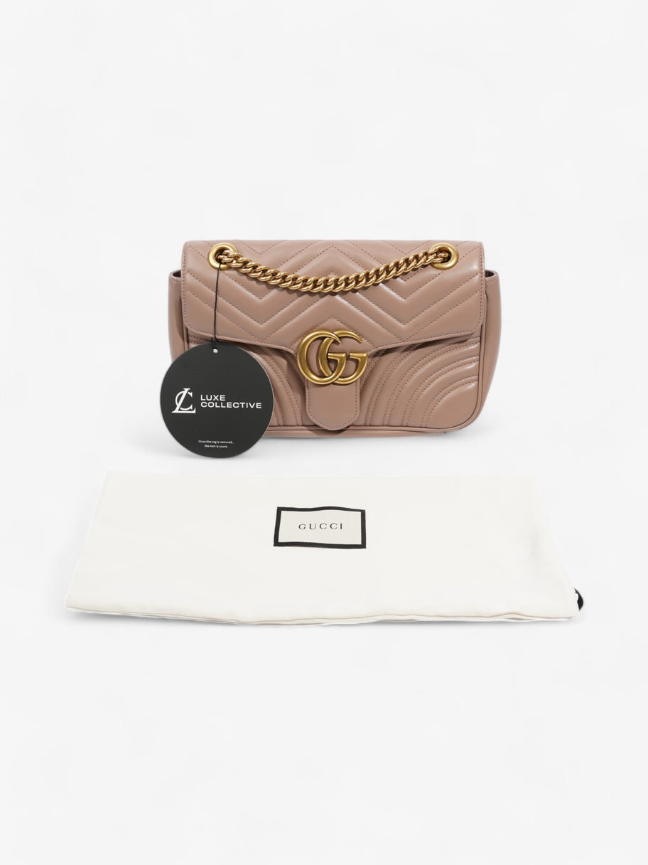 Gucci marmont rose beige sale