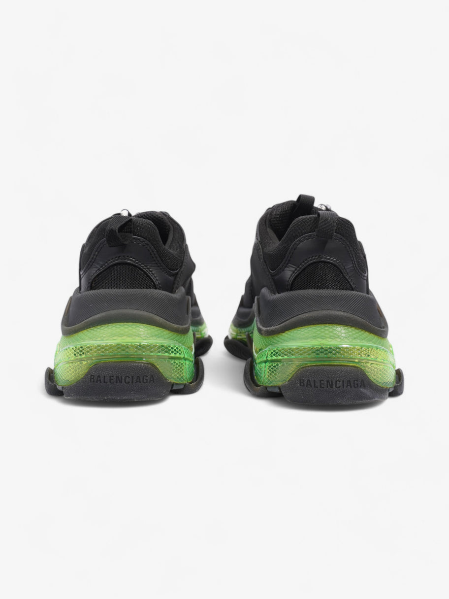 Balenciaga Triple S Clear Sole Black / Green Mesh EU 39 UK 6 Image 6