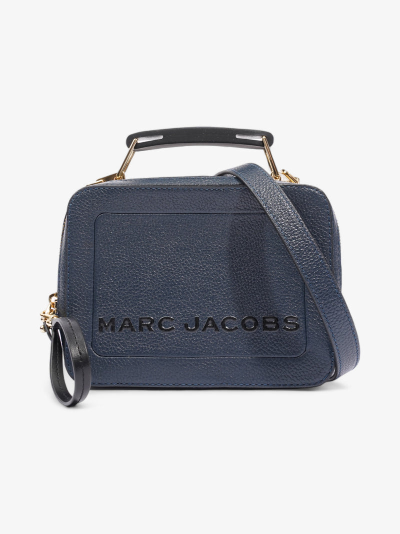  Marc Jacobs The Box Navy Blue Leather