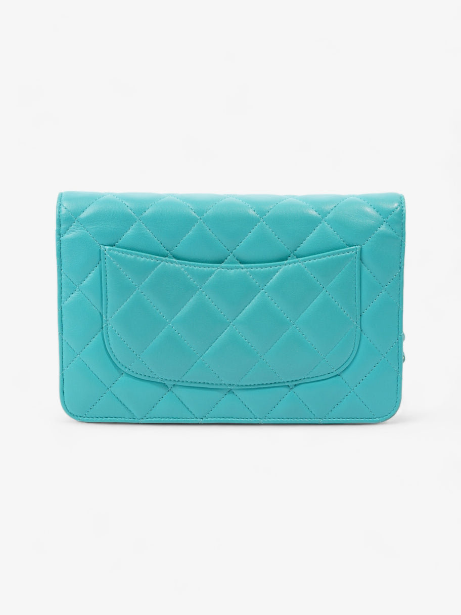 Chanel WOC Turquoise  Lambskin Leather Image 4