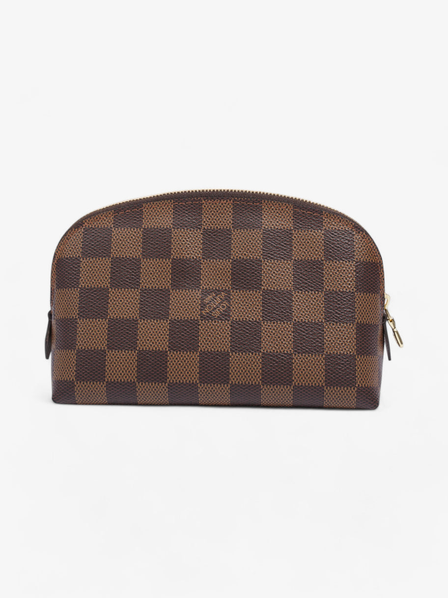 Louis Vuitton LV cosmetic PM pouch Damier Ebene Coated Canvas Image 3