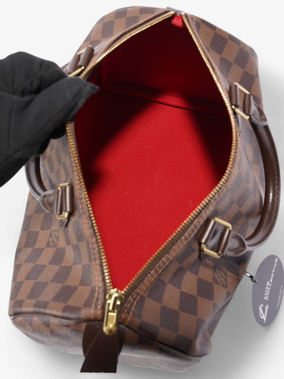 Louis Vuitton Speedy Damier Ebene Coated Canvas 30 Image 7