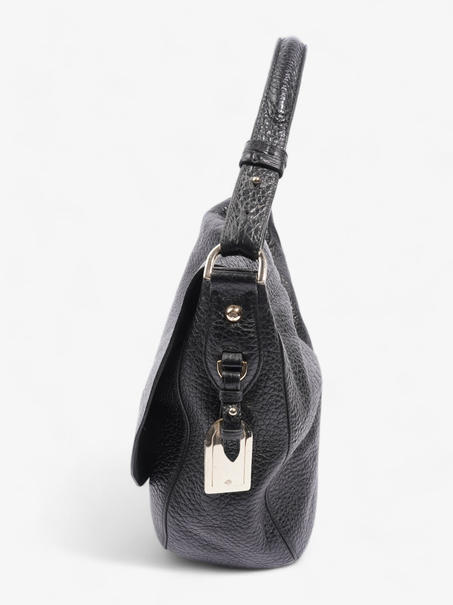 Postman's Lock Hobo Black Leather Image 3