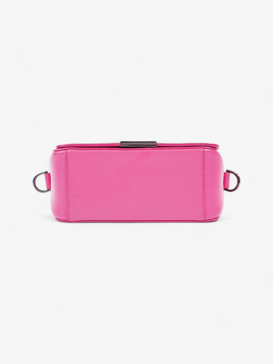 Off White Binder Clip Pink Leather Image 6