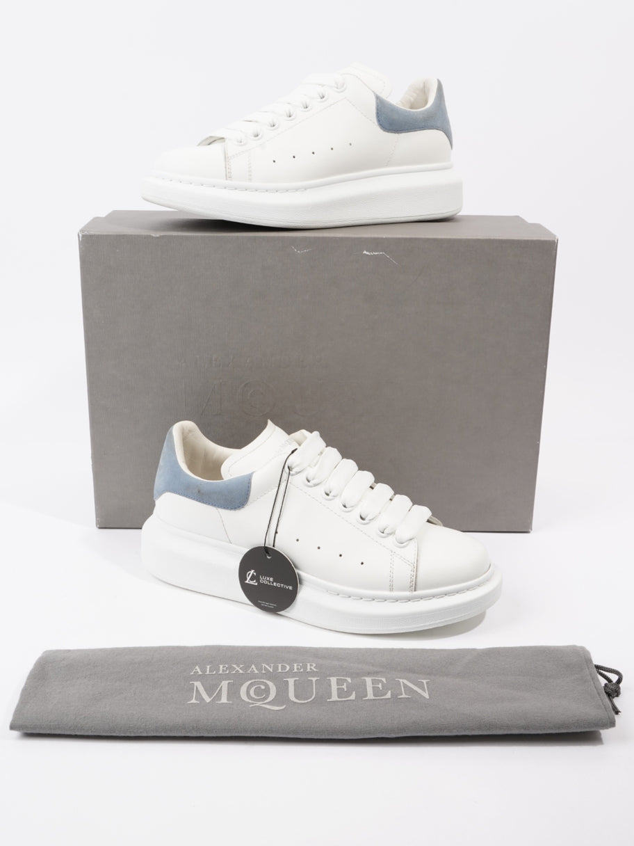 Oversized Sneakers White / Blue Tab Leather EU 38.5 UK 5.5 Image 11