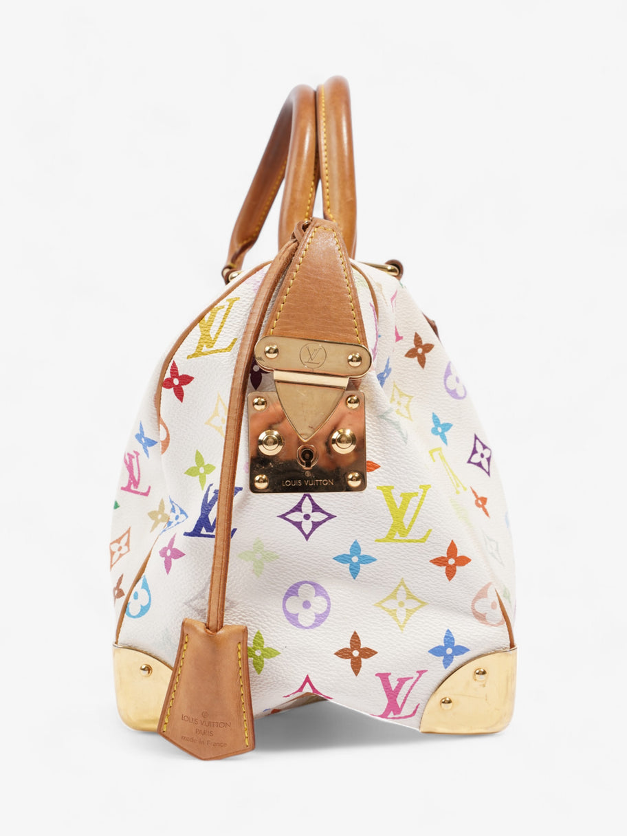 Louis Vuitton Speedy Monogram Multicolour / White Coated Canvas 30 Image 3