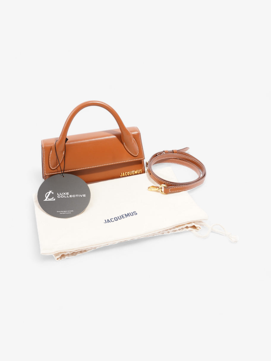 Jacquemus Le Chiquito Long Brown Leather Image 9