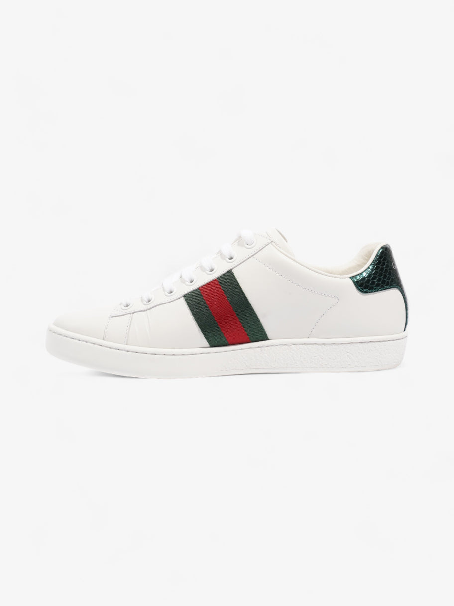 Gucci Ace Sneakers with Bee White / Red / Green Leather EU 39 UK 6 Image 3