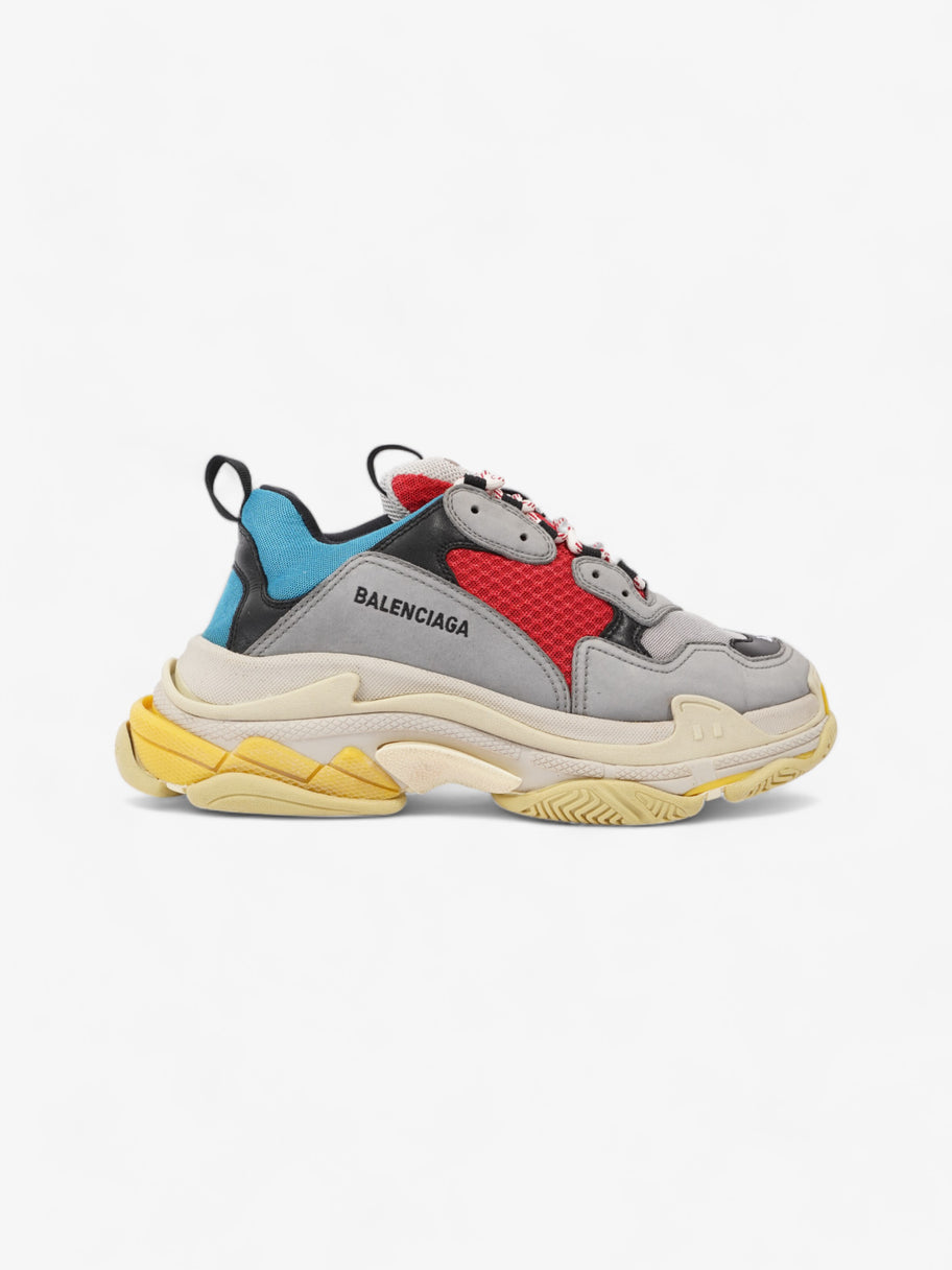 Balenciaga Triple S Grey / Red / Blue Mesh EU 43 UK 9 Image 1