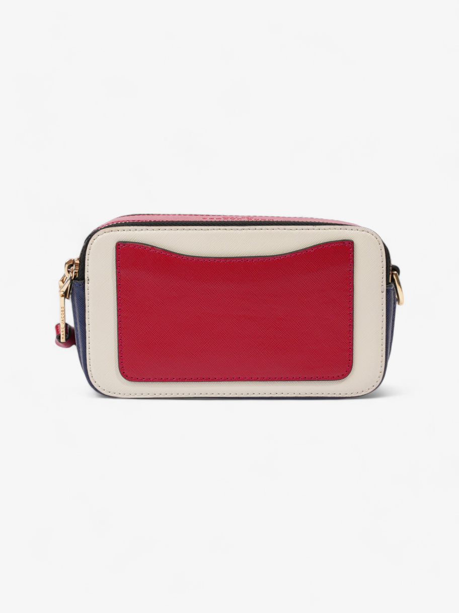 Marc Jacobs The Snapshot Bag White / Blue / Red Leather Image 4