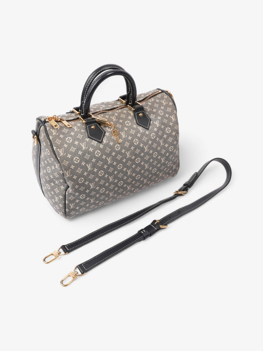 Louis Vuitton Speedy Bandoulière Blue Monogram Canvas 30 Image 7