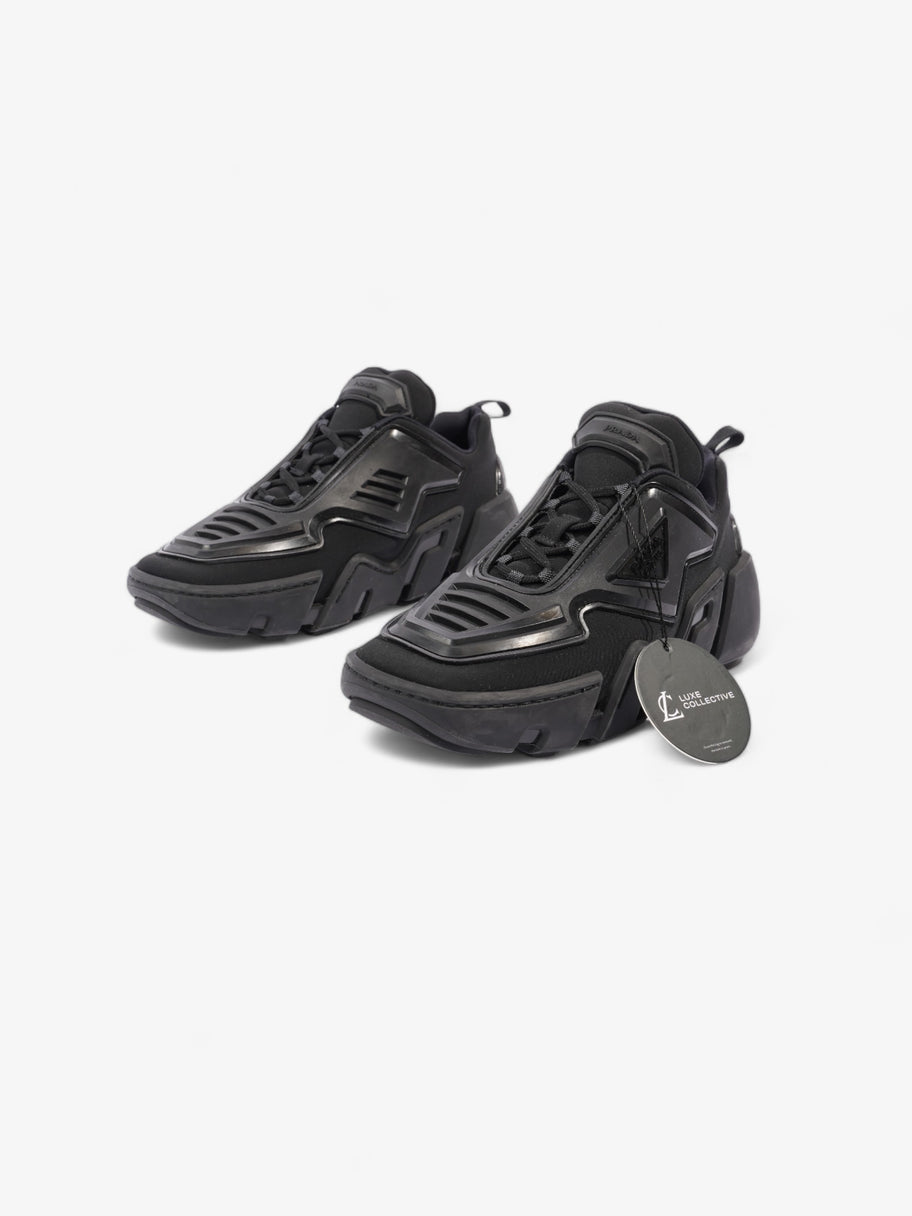 Techno Stretch Sneakers Black Fabric EU 37 UK 4 Image 10