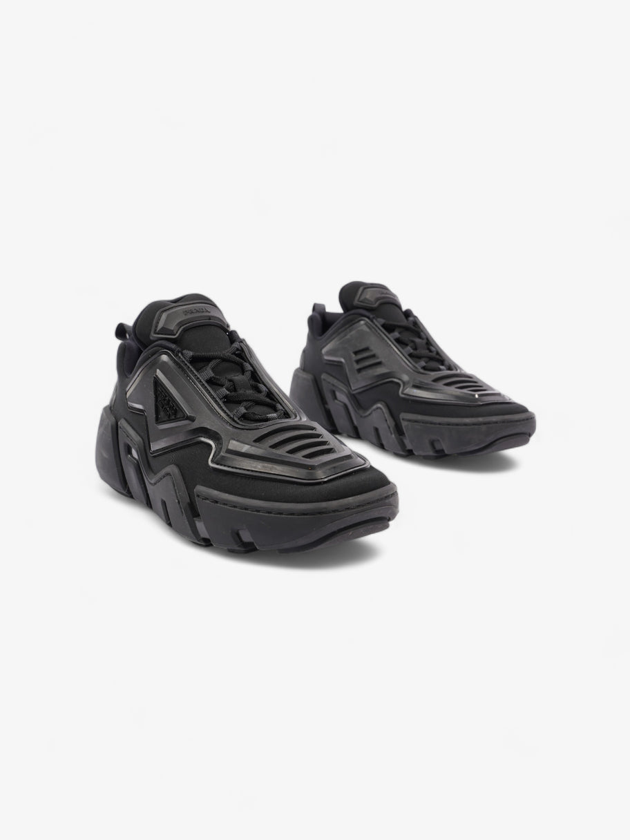 Techno Stretch Sneakers Black Fabric EU 37 UK 4 Image 2