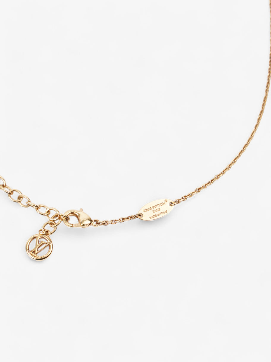 Louis Vuitton Baby Louis Necklace Gold Base Metal Image 3