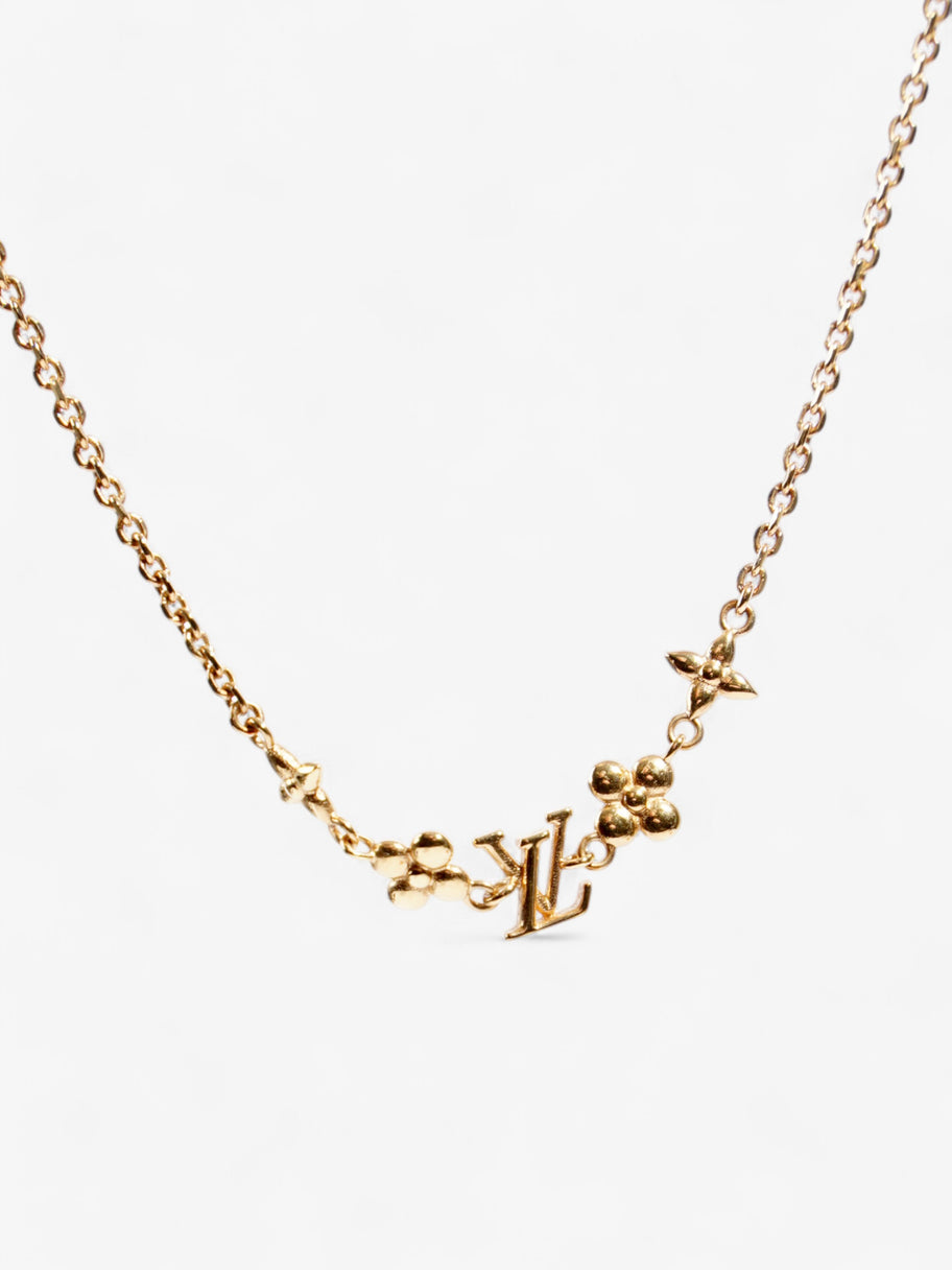 Louis Vuitton Baby Louis Necklace Gold Base Metal Image 5