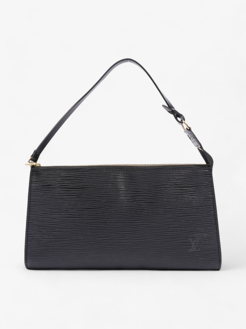  Louis Vuitton Pochette Accessoires Black Epi Leather