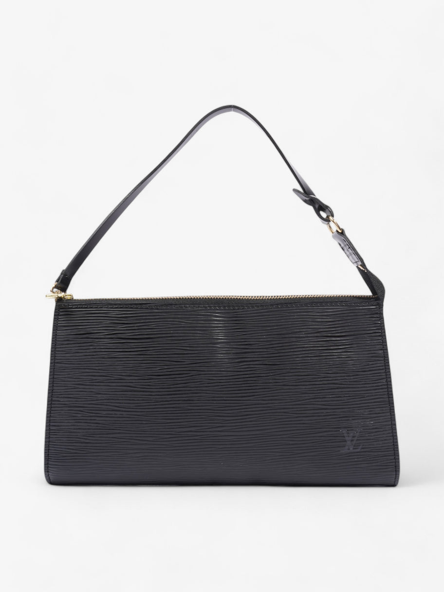 Louis Vuitton Pochette Accessoires Black Epi Leather Image 1