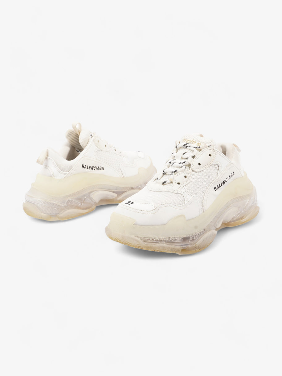 Triple S Clear sole White Mesh EU 37 UK 4 Image 9