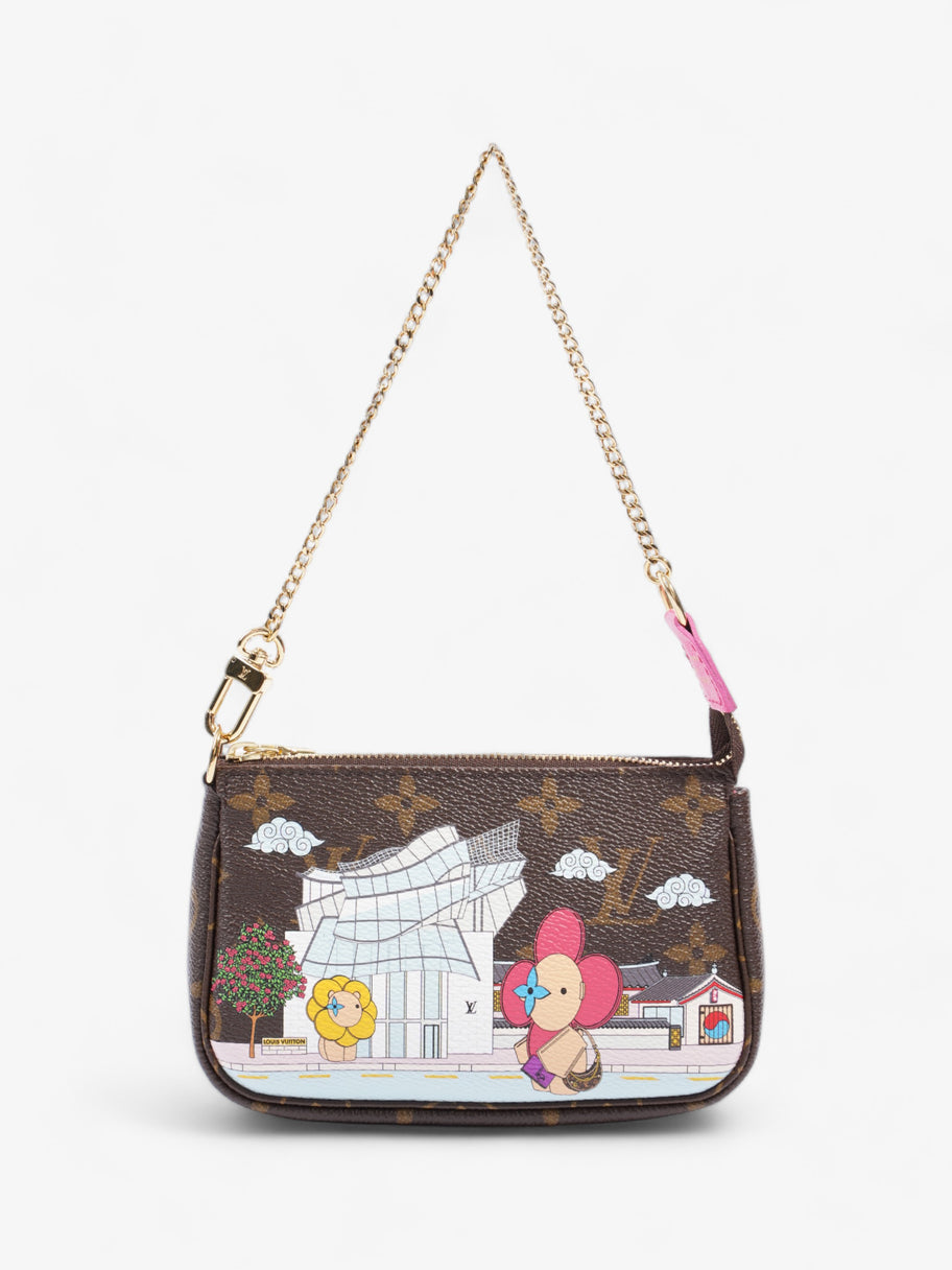 Mini Pochette Accessoires  Monogram / Vivienne South Korea Print Coated Canvas Image 1