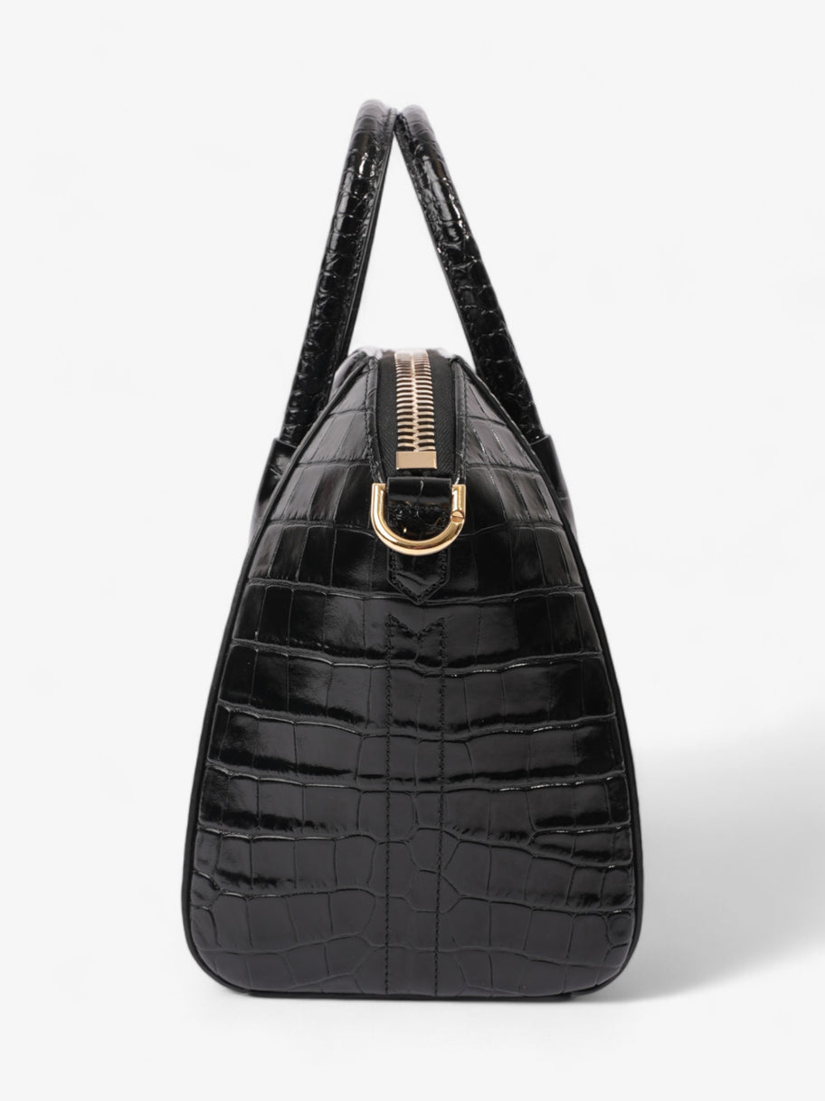 Givenchy Antigona Black Embossed Leather Small Image 3