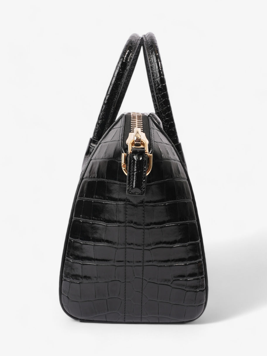 Givenchy Antigona Black Embossed Leather Small Image 5