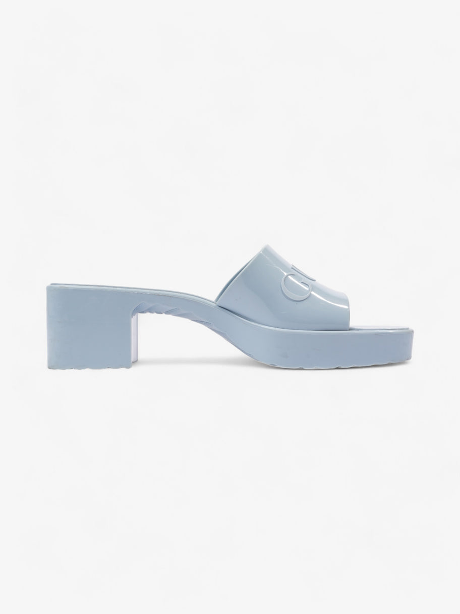 Blue gucci slides on sale