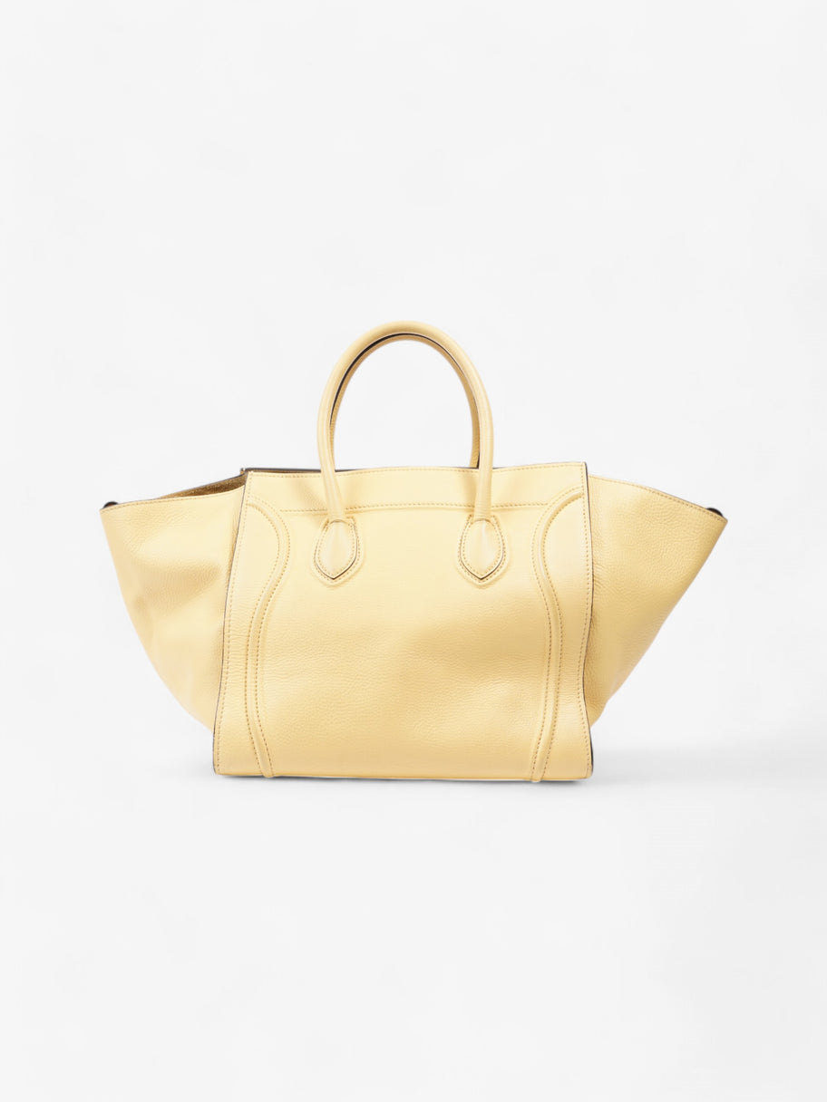 Celine Phantom Luggage Tote Yellow Leather Medium Image 4